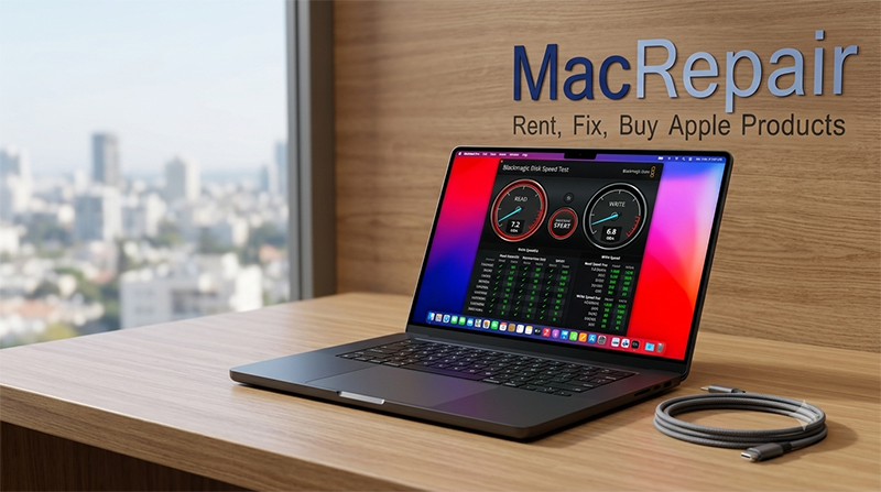 blackmagic speed test to ssd drive macbook, imac, mac studio, mac mini! test it today